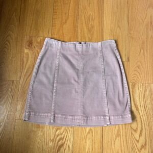 Pink Pencil Mini Skirt for Casual Wear